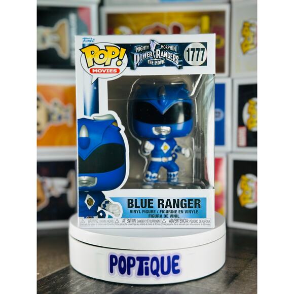 Mighty Morphin Power Rangers: The Movie Blue Ranger Funko Pop! #1777 - Picture 1 of 6